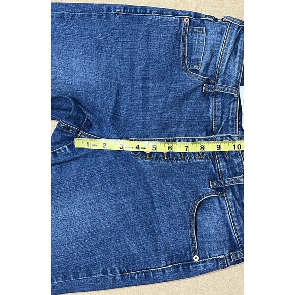 Pilcro Anthropologie High Rise Flare Jeans Size 29 Stretch Button - Picture 5 of 13